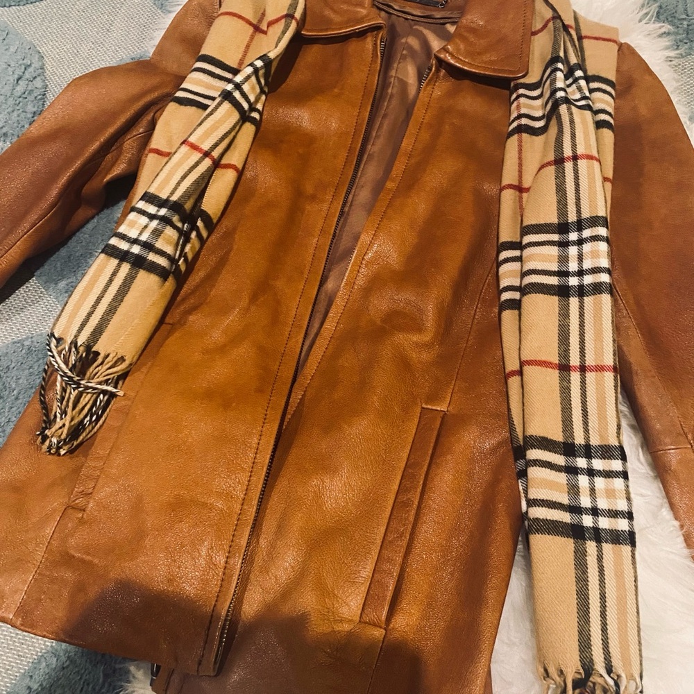 Knoles and Carter -Italian lamb skin jacket with removable lining